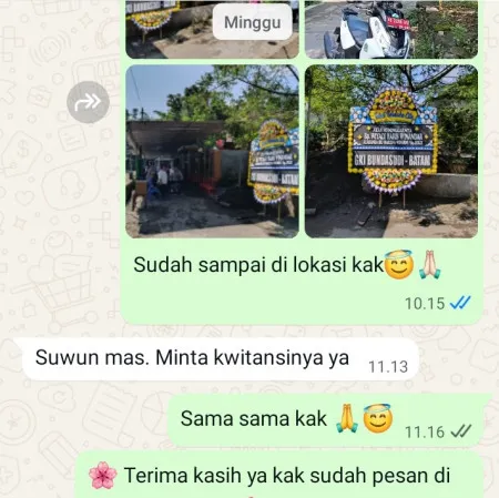 Pengiriman Papan Bunga Duka Jomin Timur Baru