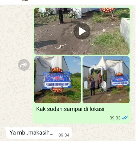 Pengiriman Karangan Bunga Jomin Timur Baru