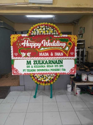 Papan Bunga di Jomin Timur Baru