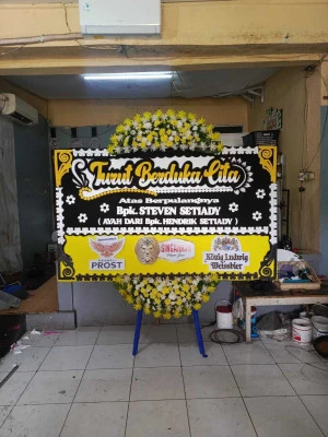 Papan Bunga di Jomin Timur Baru